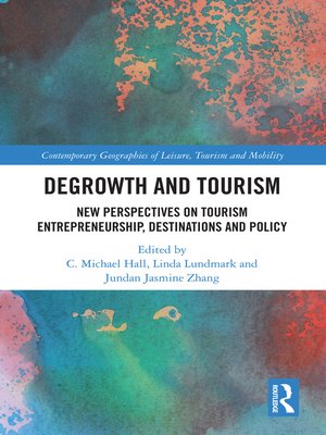 cover image of Degrowth and Tourism